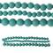 Teal Mixed Wooden Round Beads by Bead Landing&#x2122;